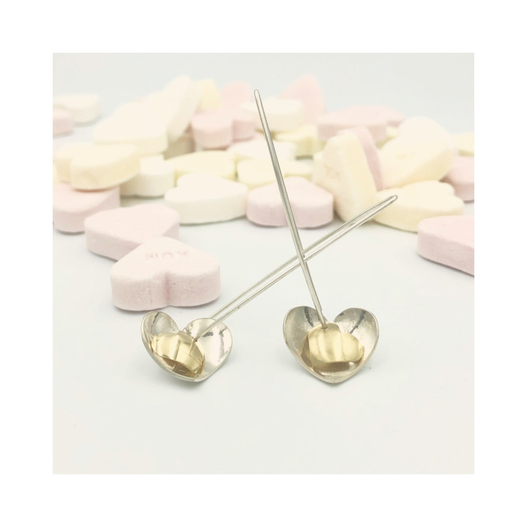 Hoops & Hearts Mixed Earrings