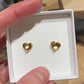 All hearts Gold Earring Studs