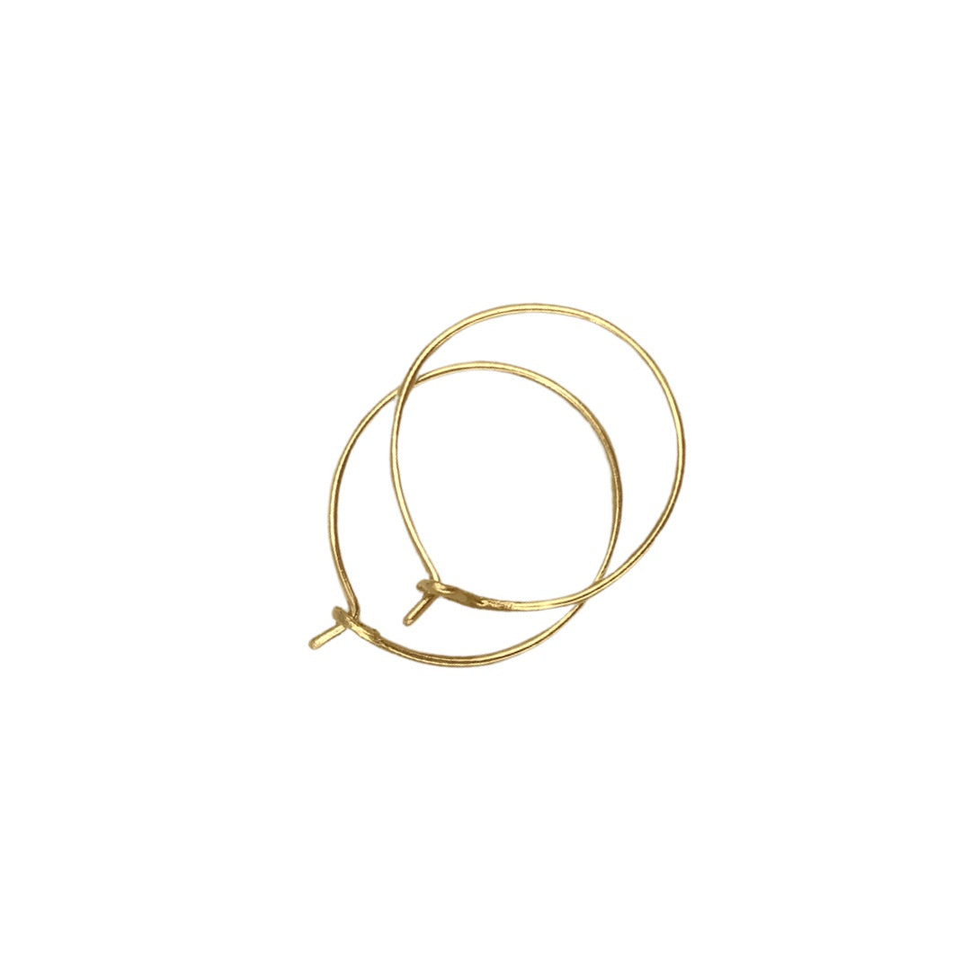 Hoops & Hearts Gold Earrings