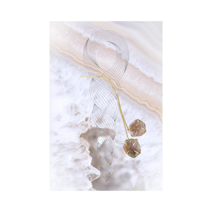 Gaia’s Geode in Goud