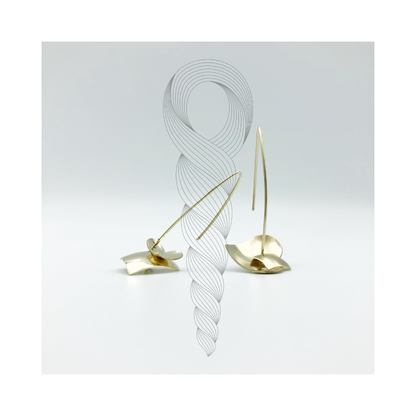 Hoops & Hearts Gold Earrings