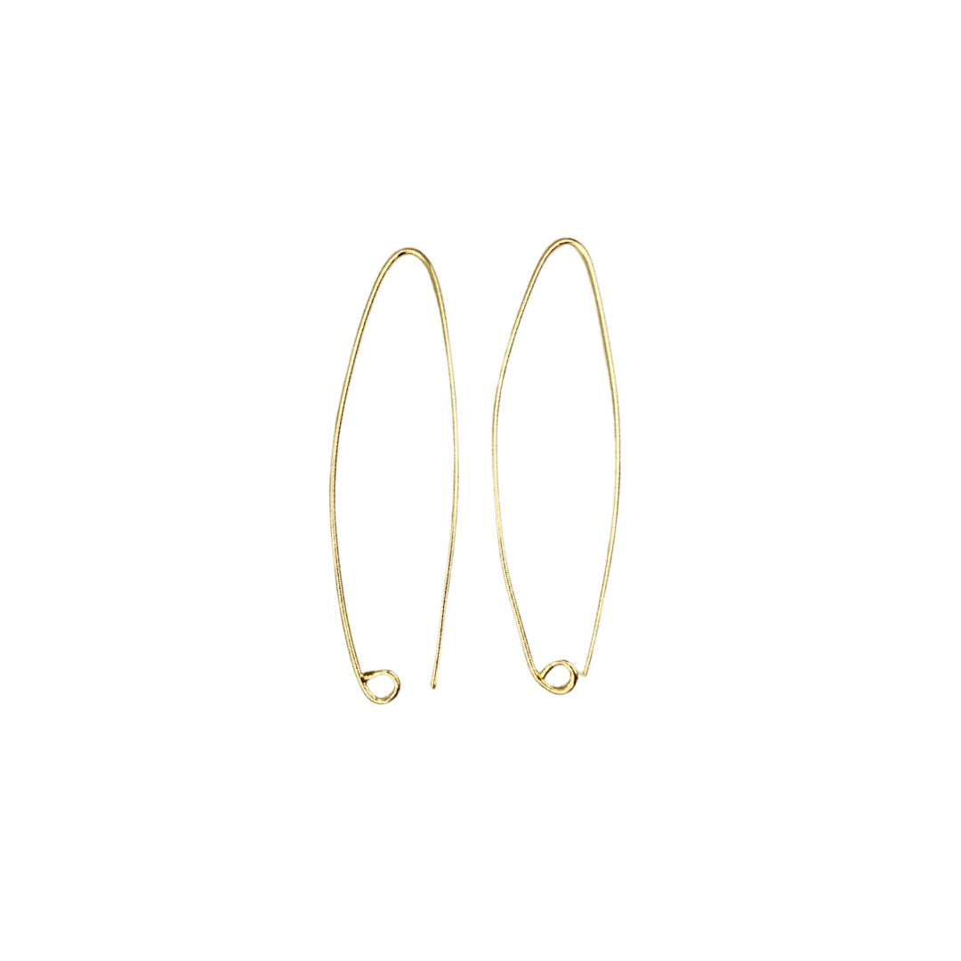Hoops & Hearts Gold Earrings